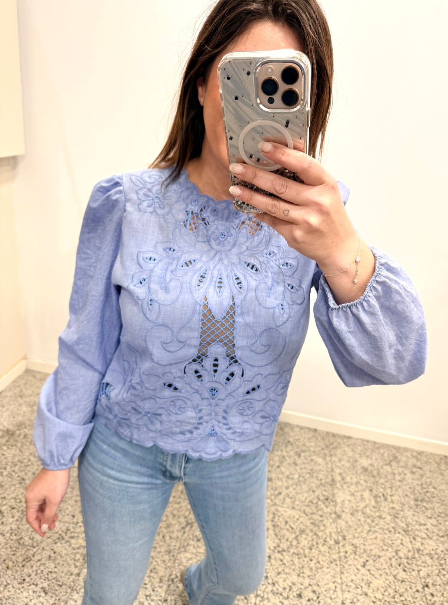 Blusa Julieta Azul