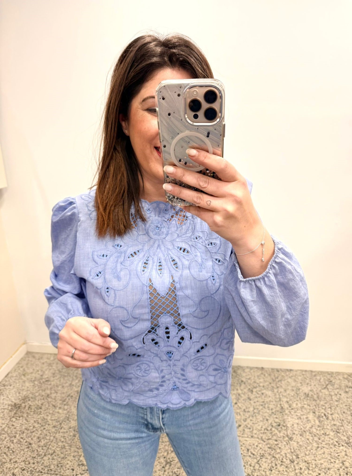 Blusa Julieta Azul