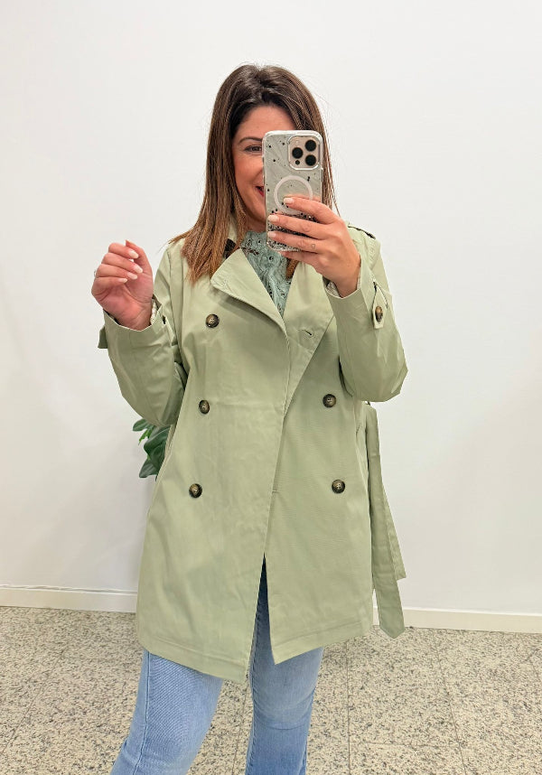 Gabardina Carmen Verde