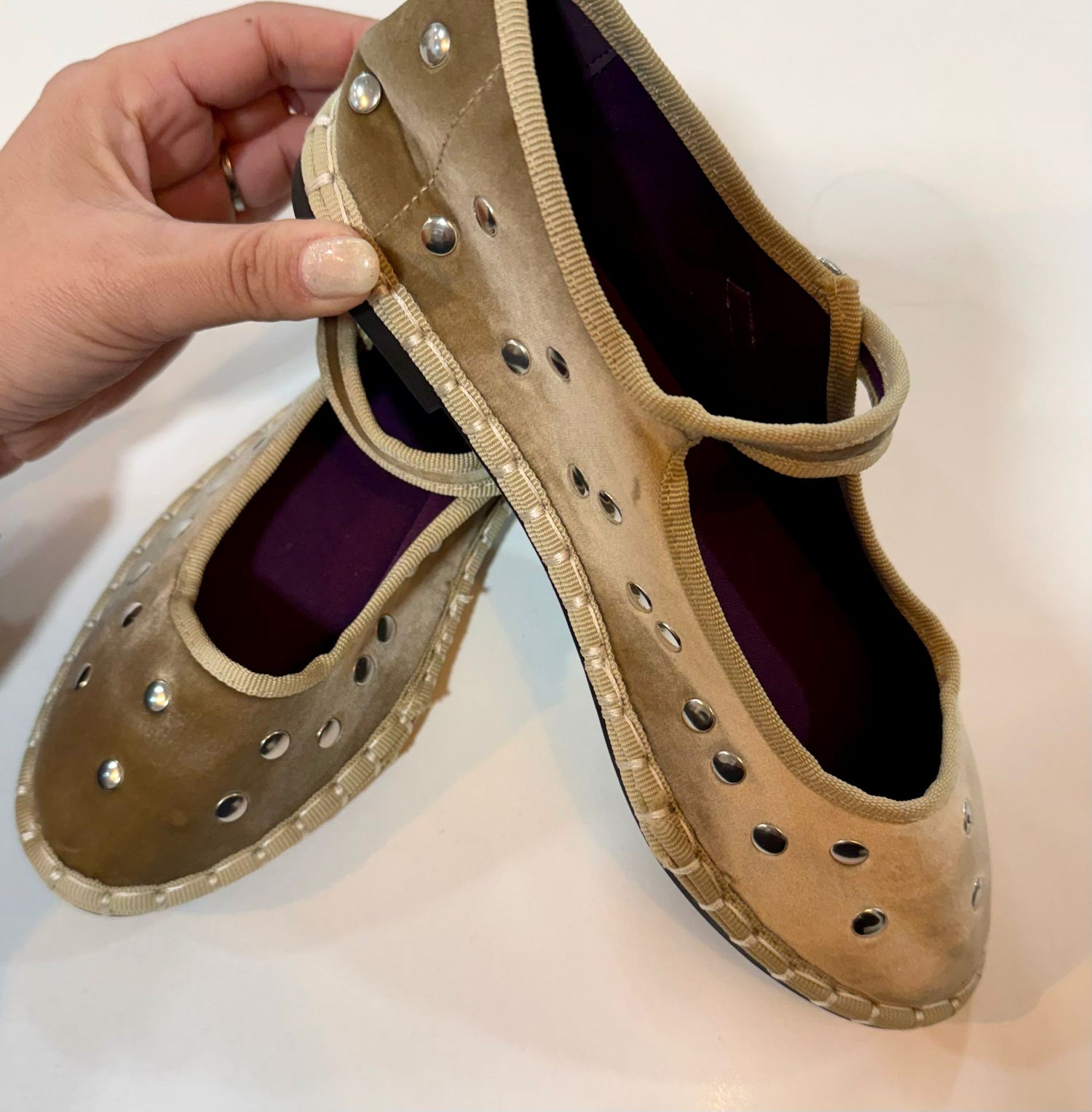 Manoletinas Jimena Beige