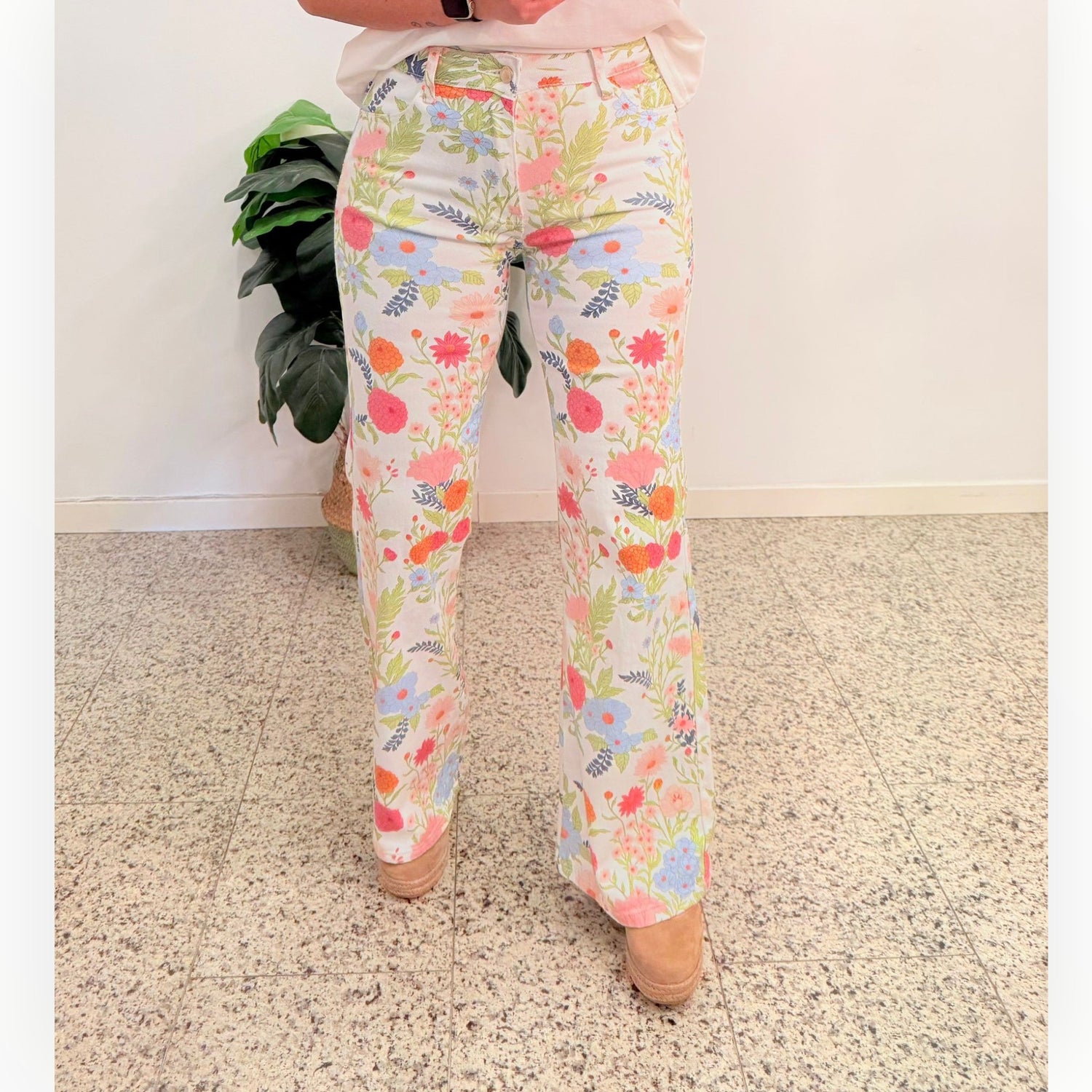 Pantalón Floral