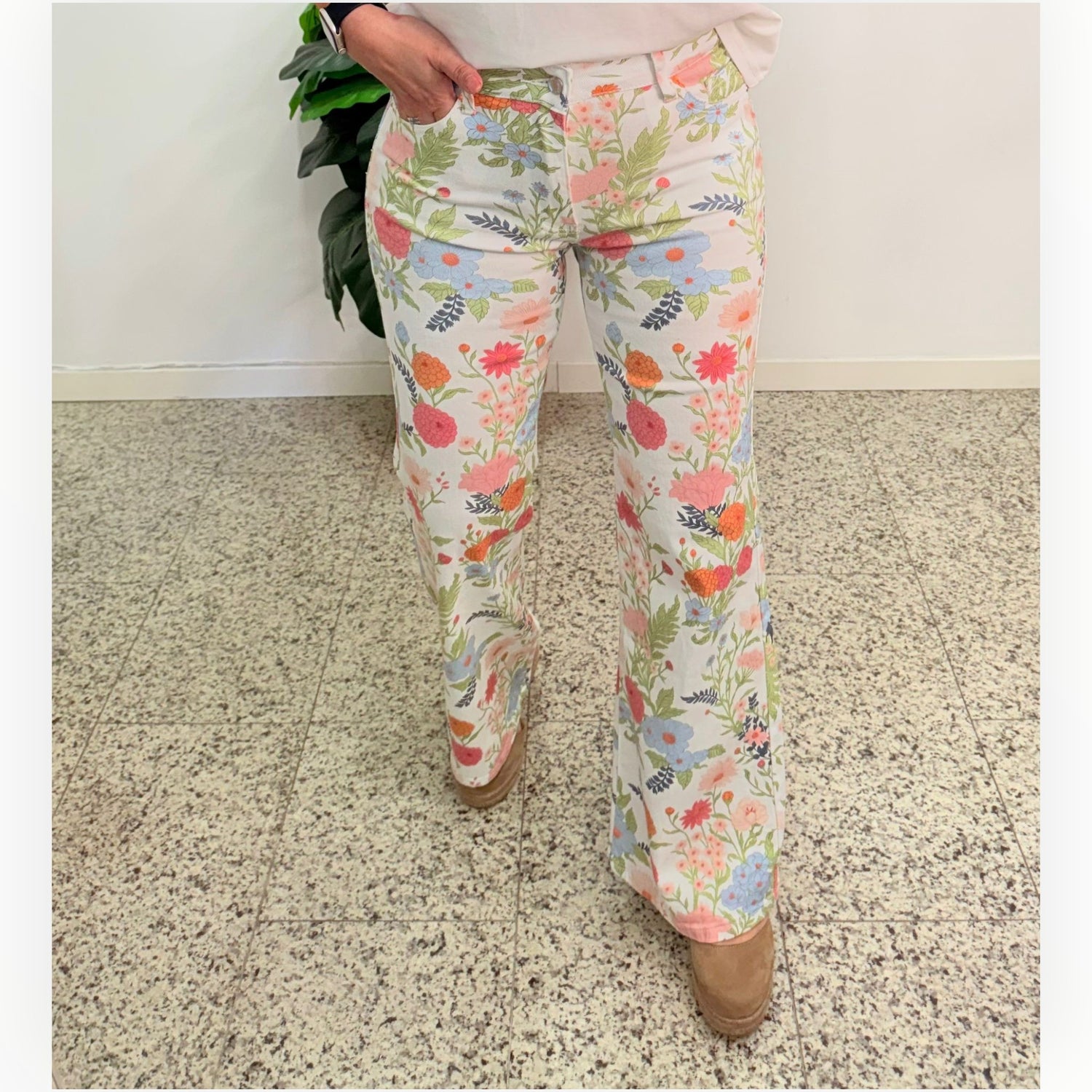 Pantalón Floral