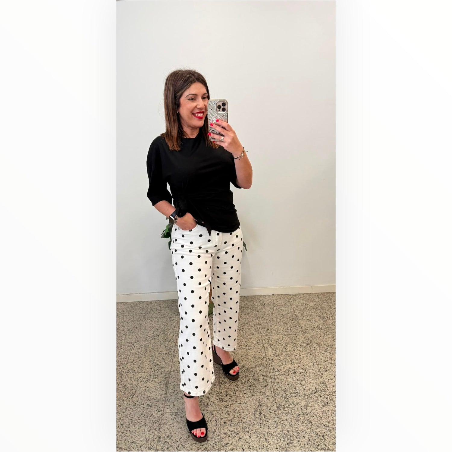 Pantalón Lunares