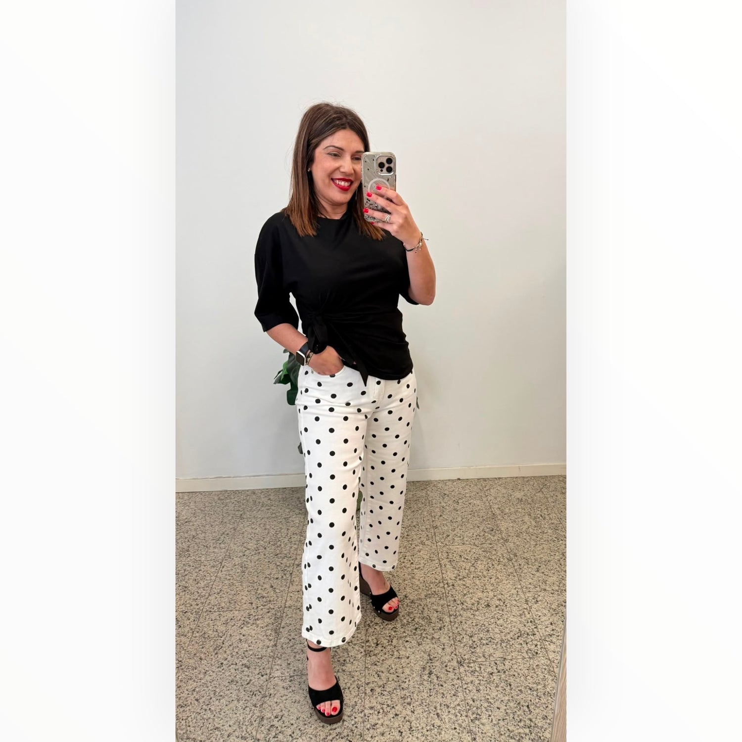 Pantalón Lunares